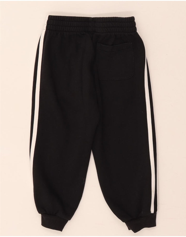 Adidas Boys Tracksuit Trousers Joggers 3-4 Years Μαύρο