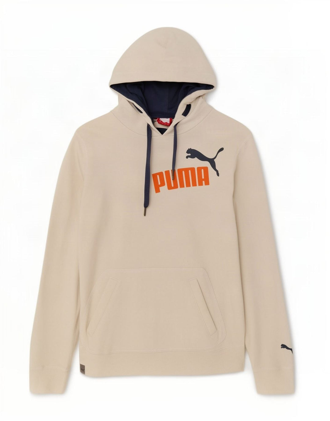 Ανδρικό γραφικό κουκούλα Puma, μεσαίο λευκό