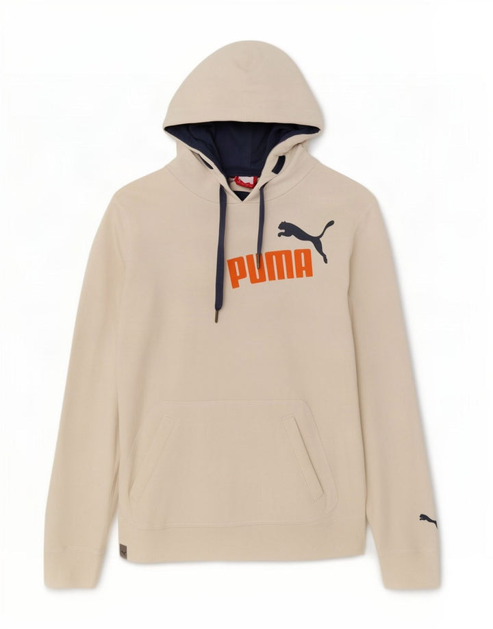 Ανδρικό γραφικό κουκούλα Puma, μεσαίο λευκό