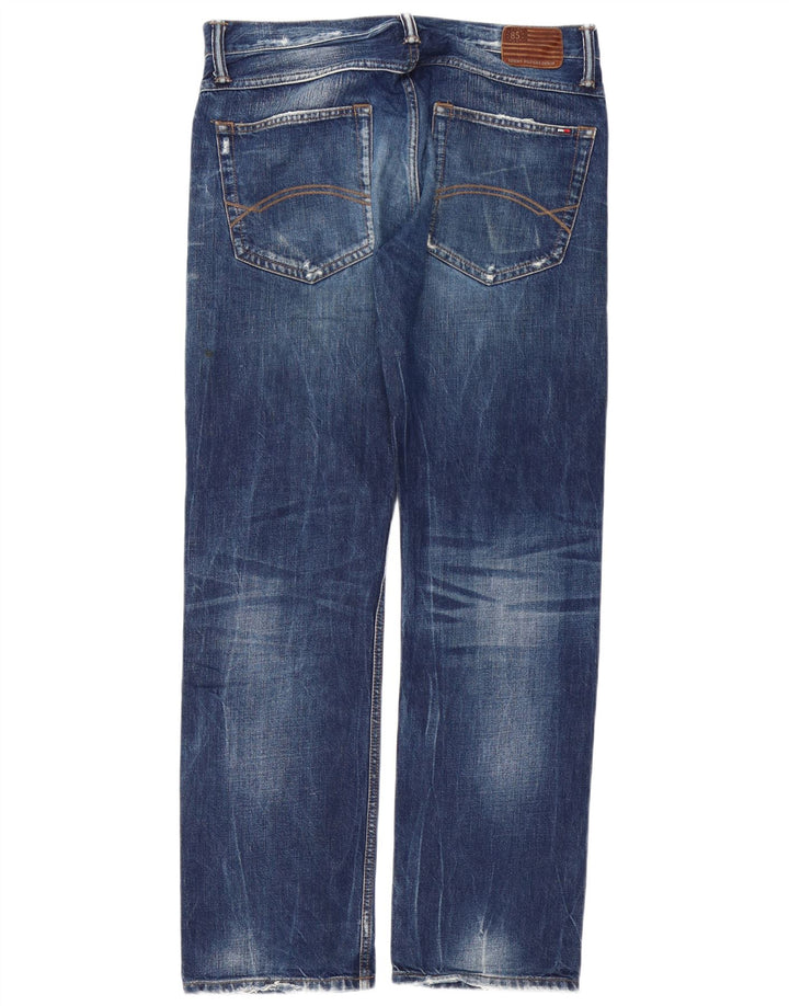 TOMMY HILFIGER Ανδρικό τζιν Ryder Distressed Straight W34 L34 Μπλε βαμβακερό