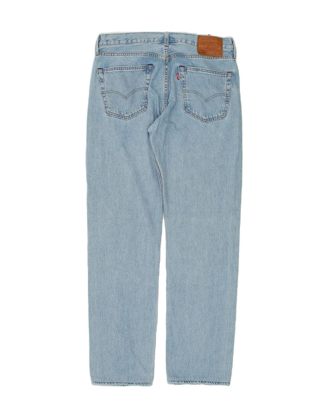 LEVI'S Ανδρικό τζιν 504 ίσιο W33 L32 Μπλε βαμβακερό