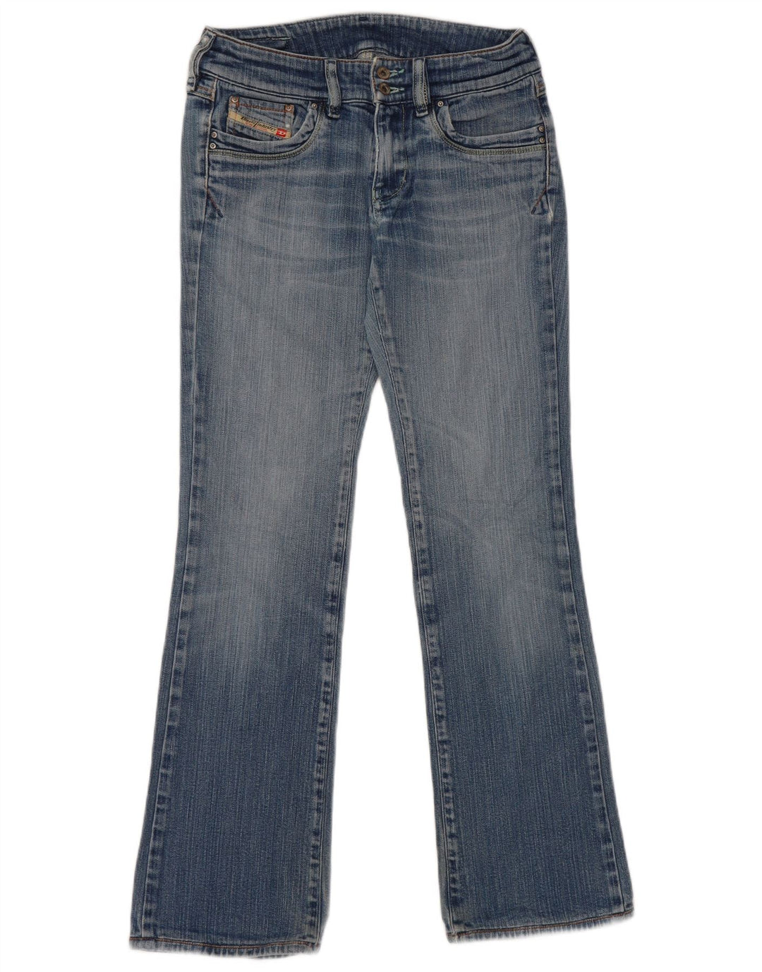 Diesel Γυναικείο Bootcut Jeans W28 L28 Μπλε βαμβακερό