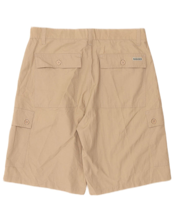 Vintage Ανδρικό Σορτς Cargo IT 48 Medium W32 Beige