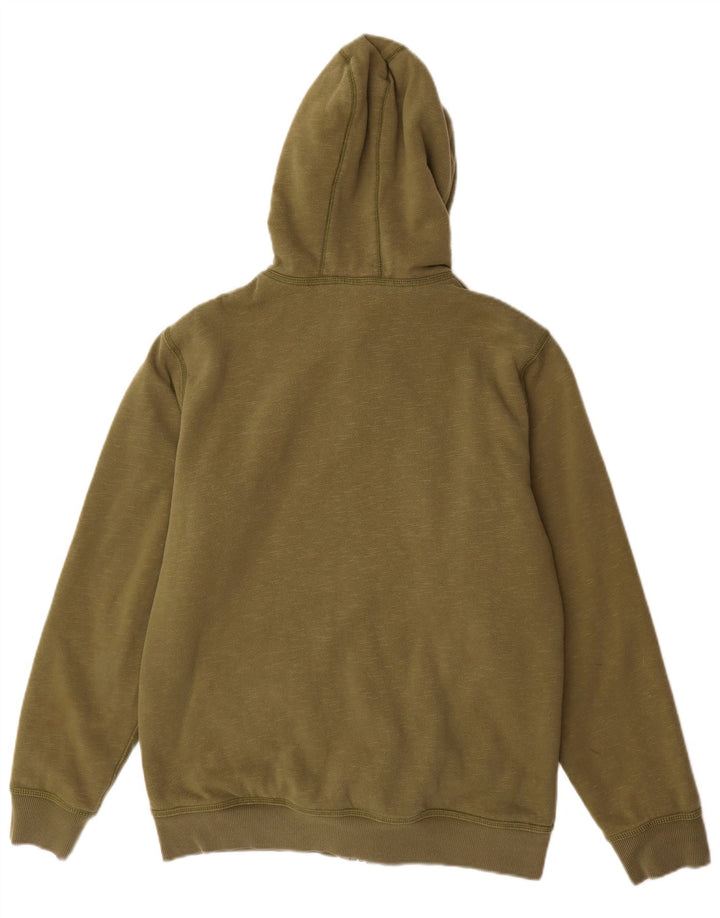 Ανδρικό πουλόβερ με κουκούλα με φερμουάρ O'NEILL από βαμβακερό πράσινο χρώμα