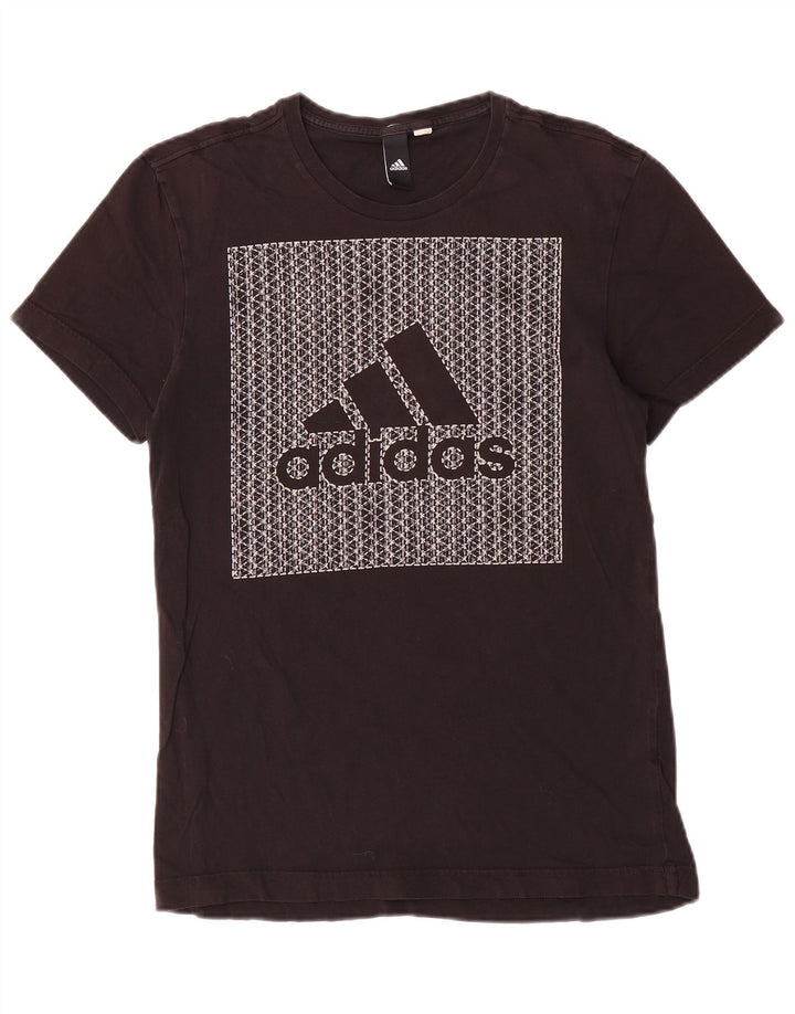 Ανδρικό γραφικό T-shirt Adidas Top Small Black