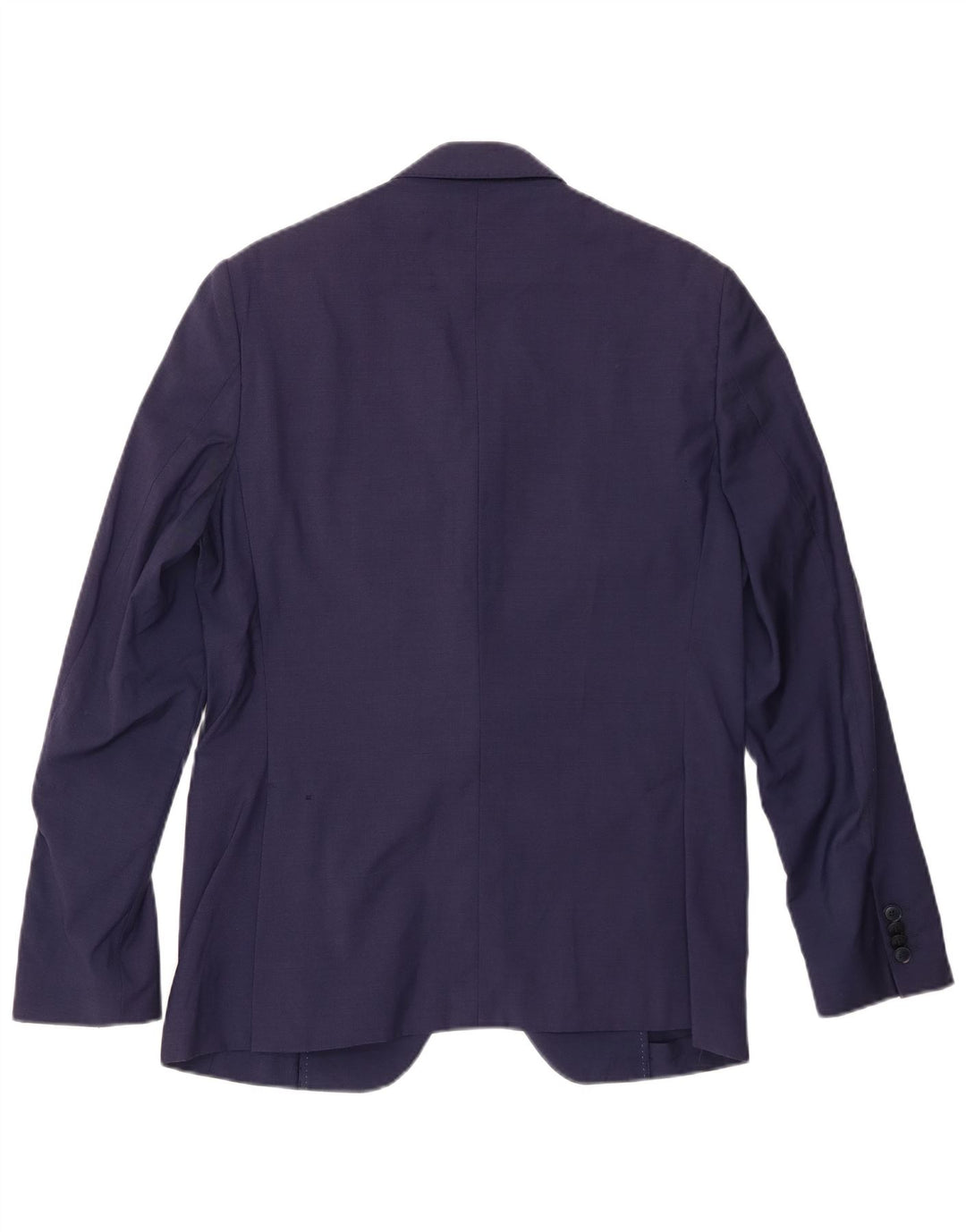 VINTAGE Ανδρικό τζάκετ Blazer 2 κουμπιών IT 48 Medium Navy Blue Viscose