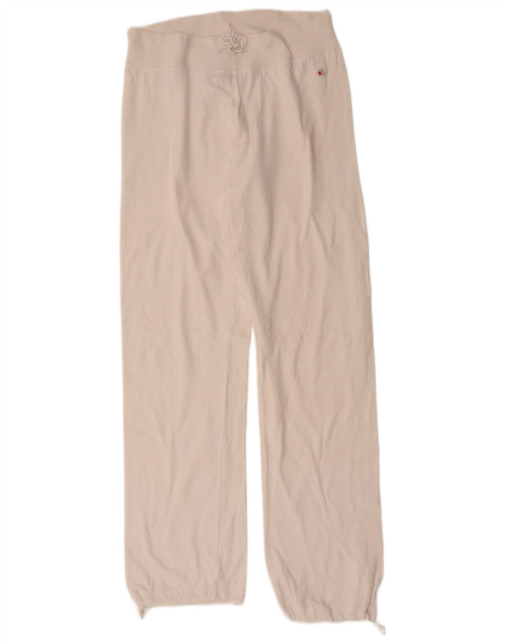 Champion γυναικεία αθλητική φόρμα παντελόνι Joggers UK 14 Medium White