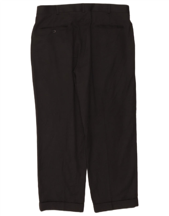 DOCKERS Ανδρικό παντελόνι Chino με καρφίτσες W36 L30 Μαύρο Πολυεστέρας