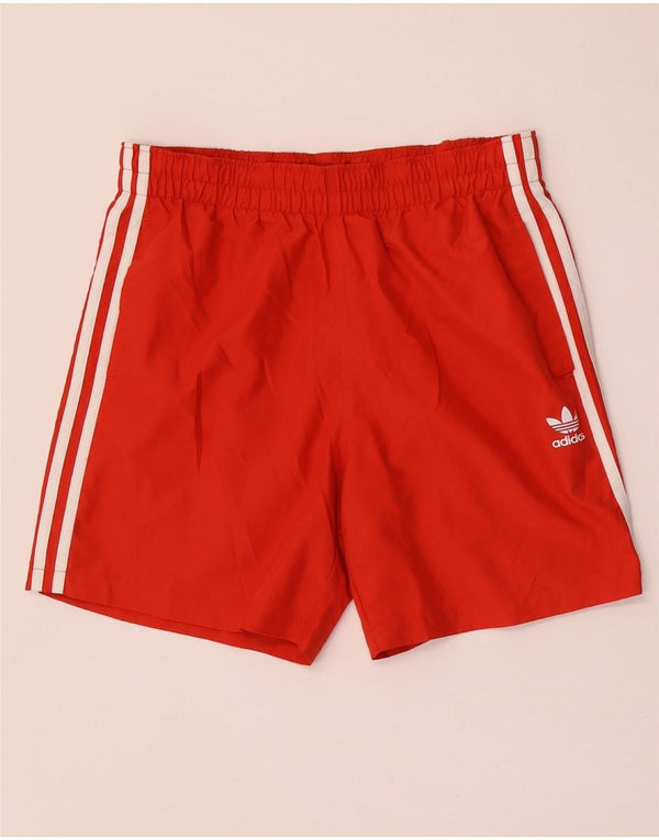 Ανδρικό αθλητικό σορτς Adidas Μικρό κόκκινο πολυεστέρα