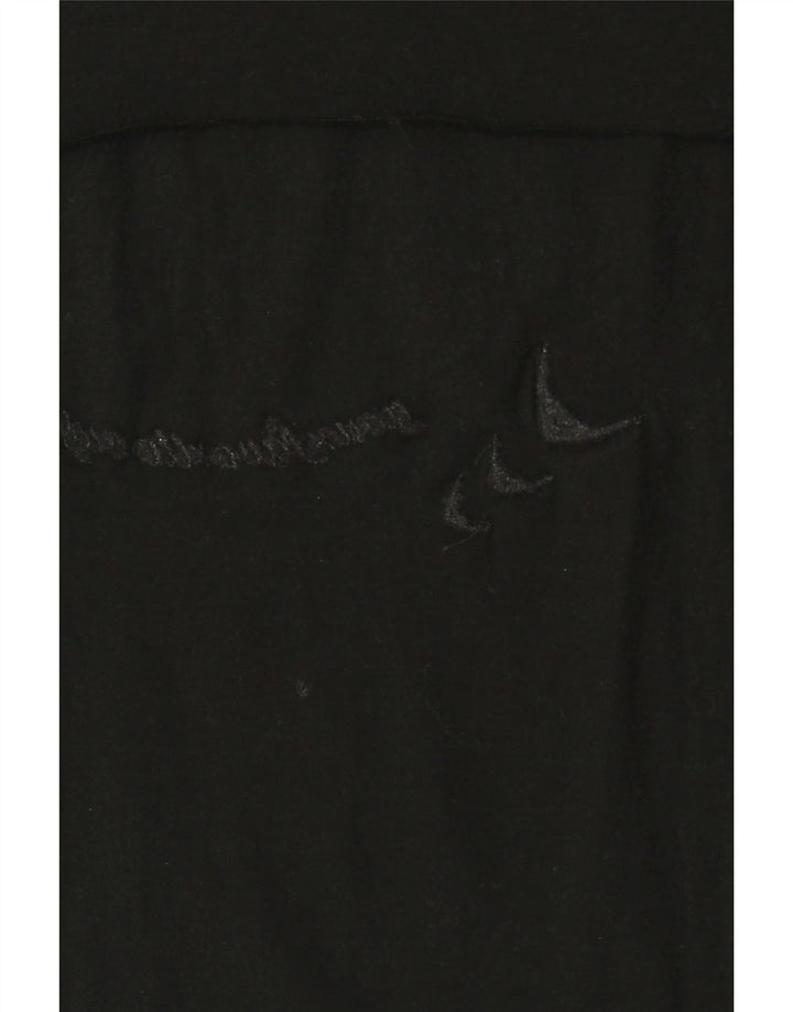 PHARD Womens Graphic Top Long Sleeve UK 8 Small Black Vintage Phard and Second-Hand Phard from Messina Hembry 