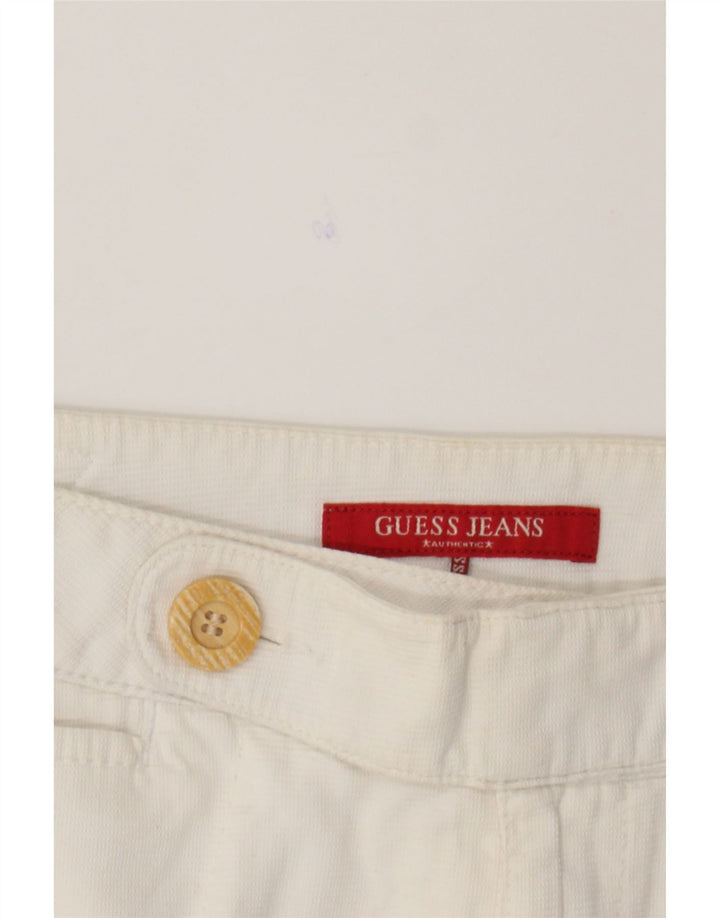 GUESS Womens Pencil Skirt W30 Medium  White Vintage Guess and Second-Hand Guess from Messina Hembry 