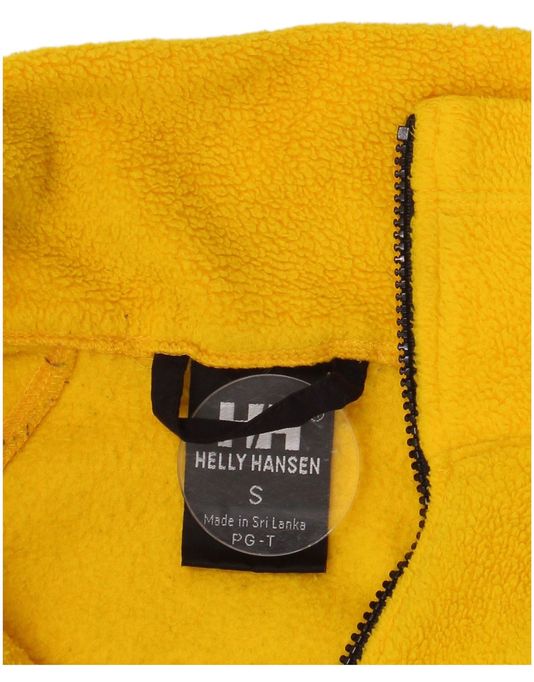HELLY HANSEN Ανδρικό Fleece Jacket UK 36 Small Yellow Colorblock Πολυεστέρας