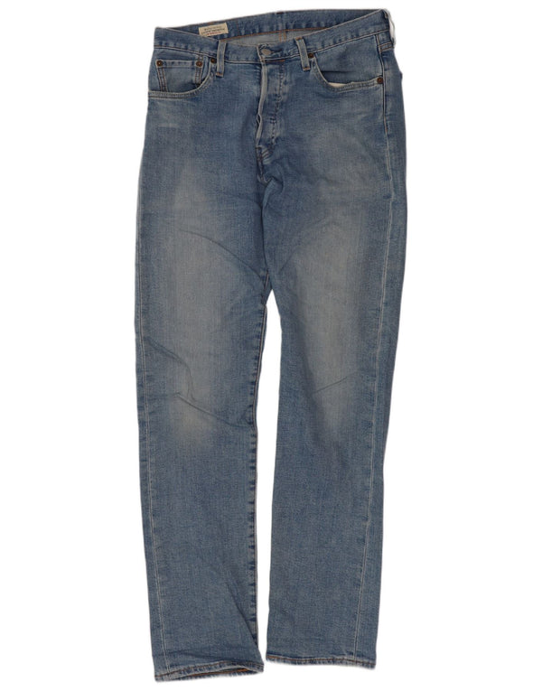 Levi's Mens 501 Straight Jeans W29 L32 Μπλε βαμβακερό