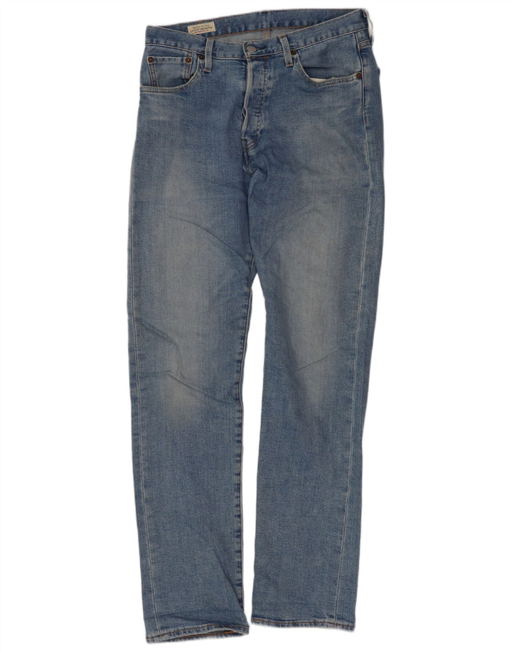 Levi's Mens 501 Straight Jeans W29 L32 Μπλε βαμβακερό