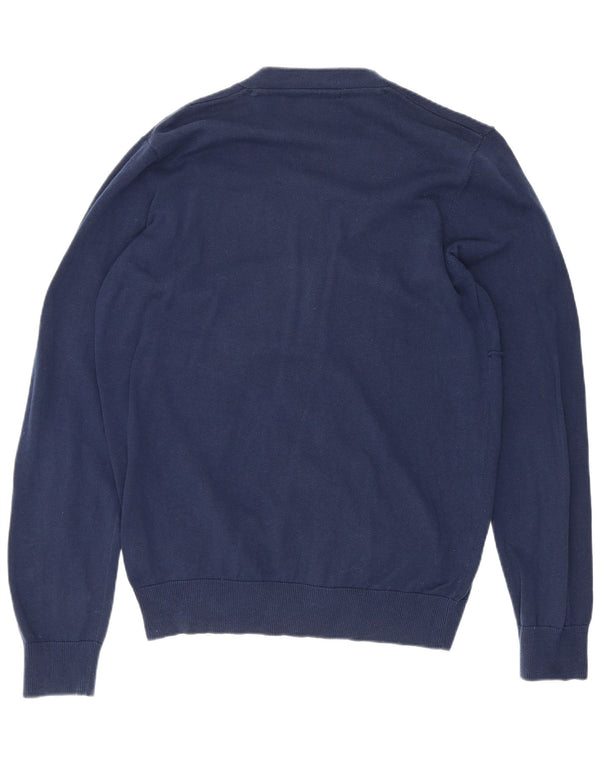 Ανδρικό πουλόβερ ζακέτα Richmond Small Navy Blue βαμβακερό
