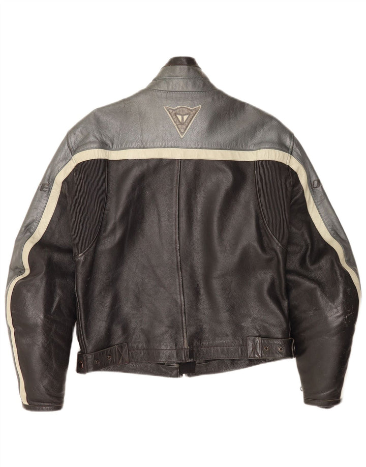 Dainese Ανδρικό Δερμάτινο Μπουφάν Racer EU 46 2XS Black Colourblock