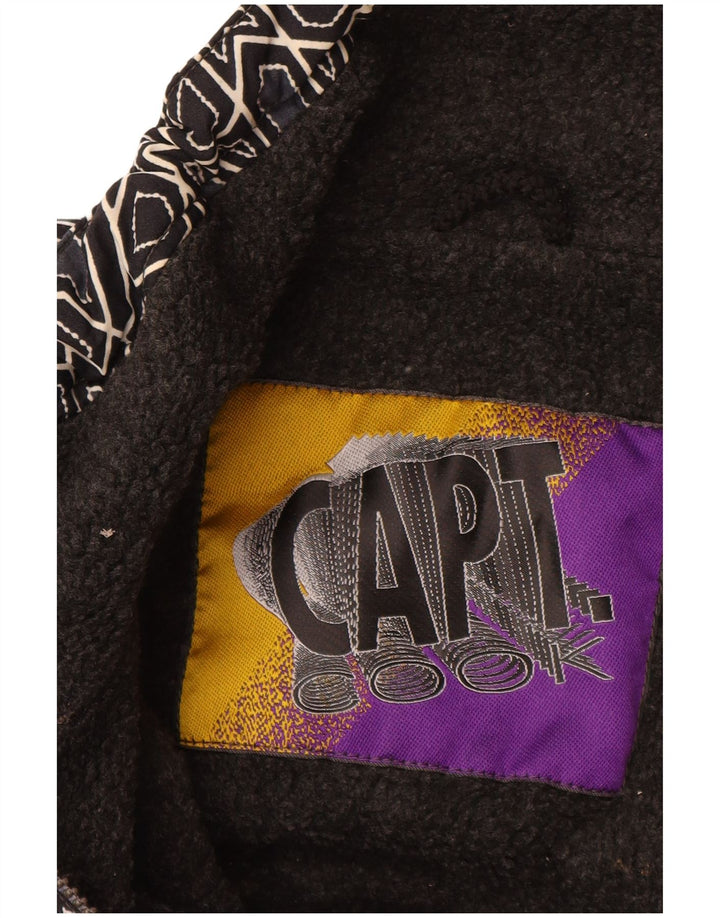 ΚΑΠΤ. COOK Ανδρικό γραφικό Anorak Μπουφάν UK 42 XL Γκρι γεωμετρικό