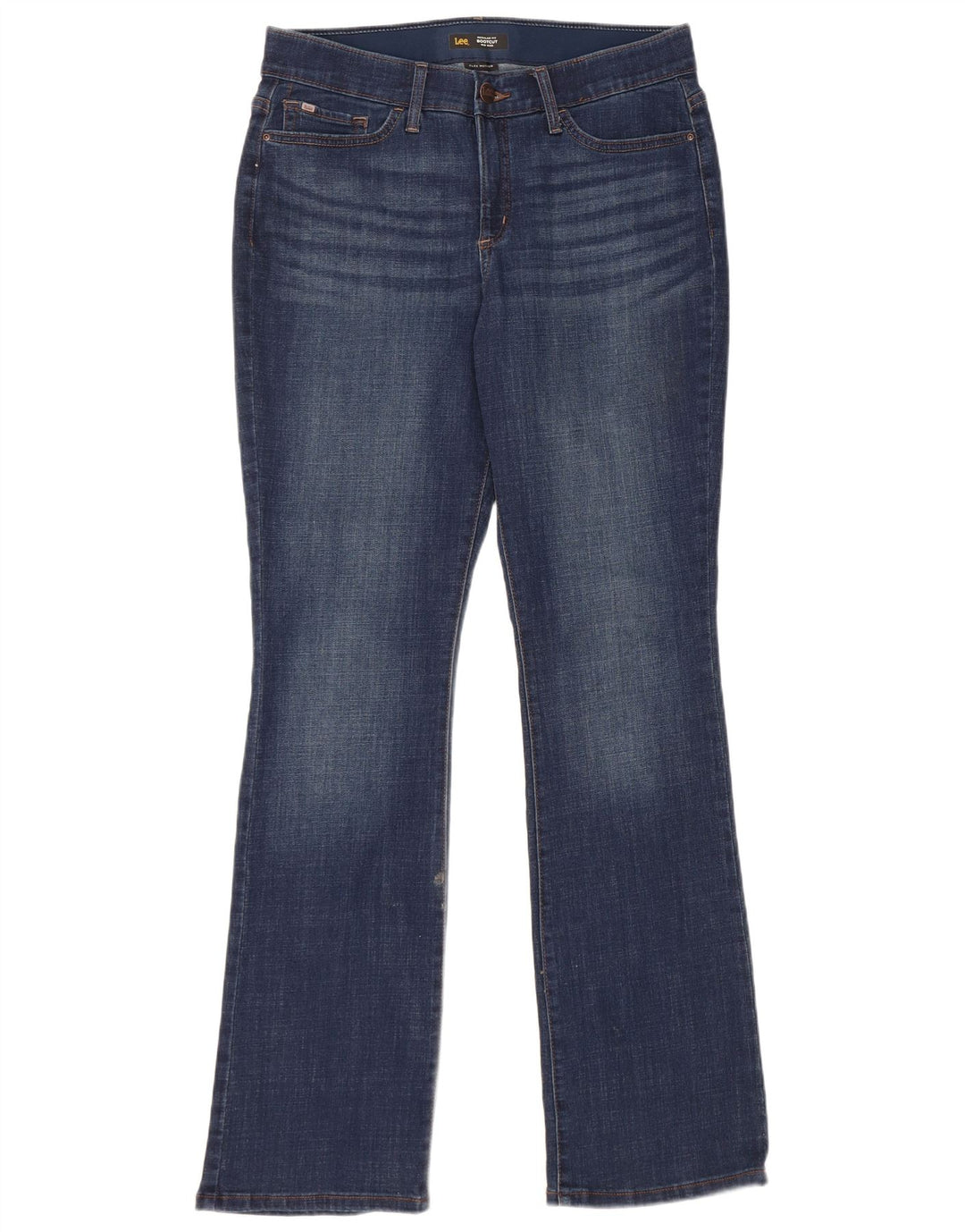 Lee Γυναικεία κανονική κανονική εφαρμογή Bootcut τζιν US 12 Large W32 L33 Blue