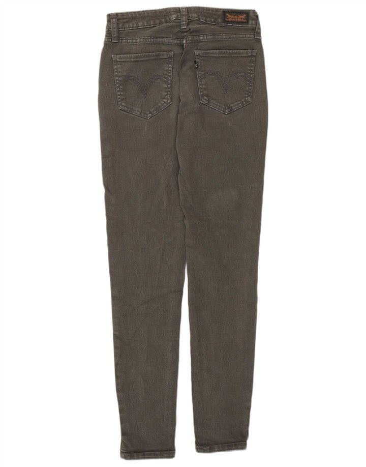 Levi's Womens 535 Legging Skinny Jeans W28 L29 Grey