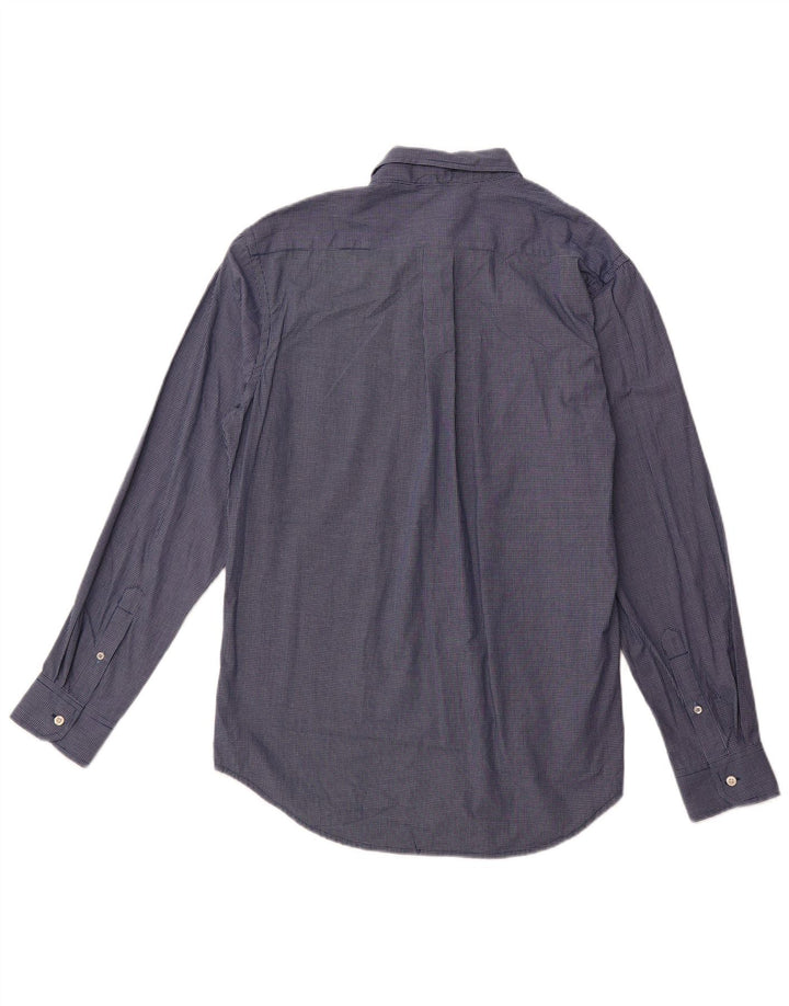 Ανδρικό πουκάμισο IZOD με μεσαίο Navy Blue Gingham