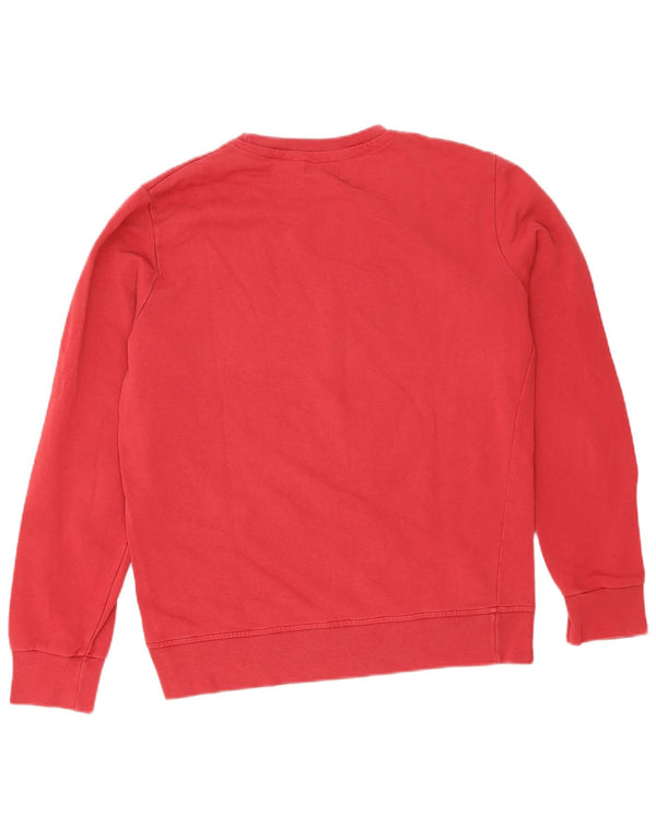 Ανδρικό γραφικό φούτερ Converse Jumper μεγάλο ροζ βαμβακερό