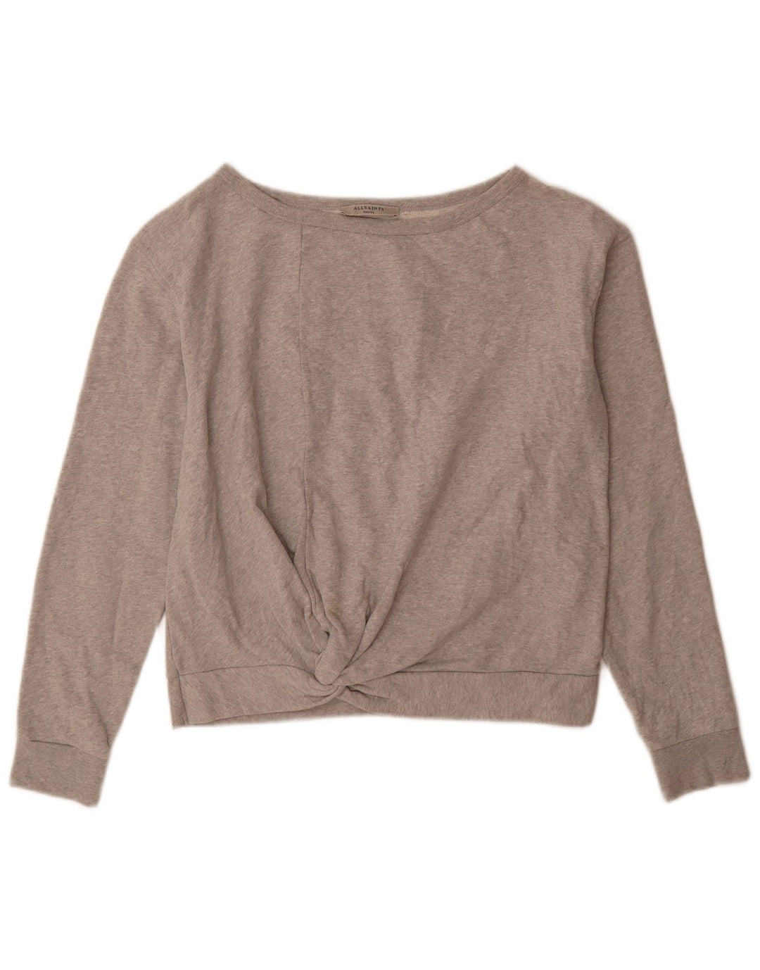 Γυναικείο φούτερ All Saints Oversized Jumper UK 10 Small Grey Cotton