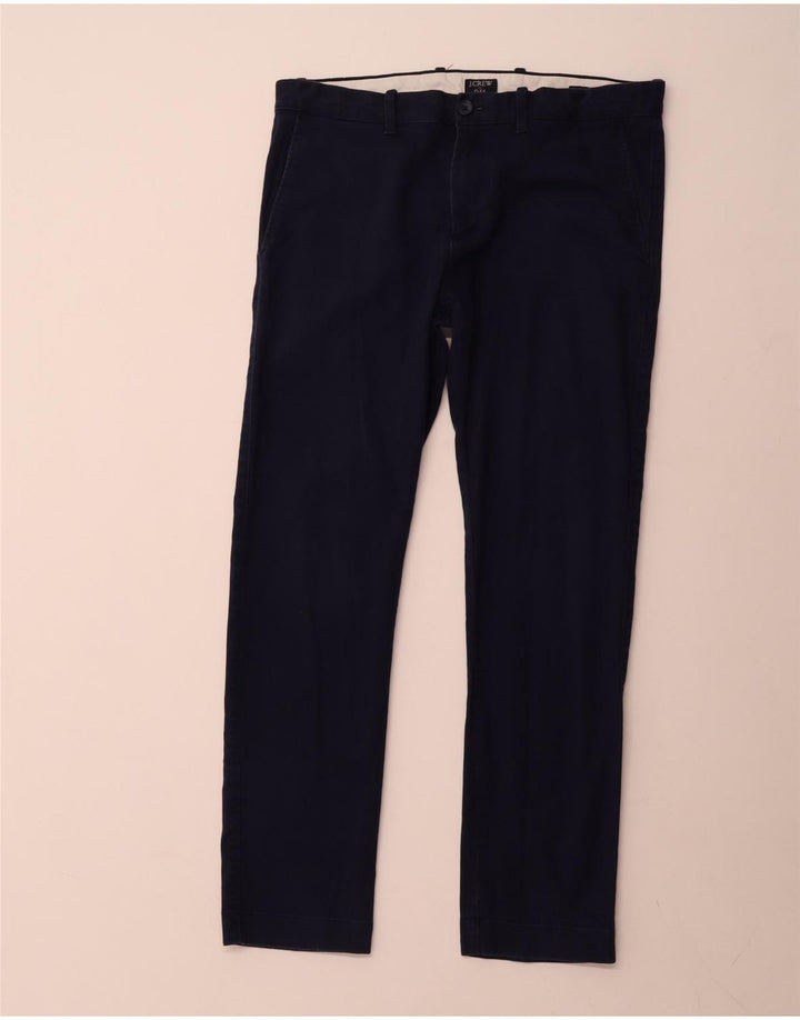 J. Crew Ανδρικό παντελόνι Chino Slim Fit W32 L30 Navy Blue Cotton