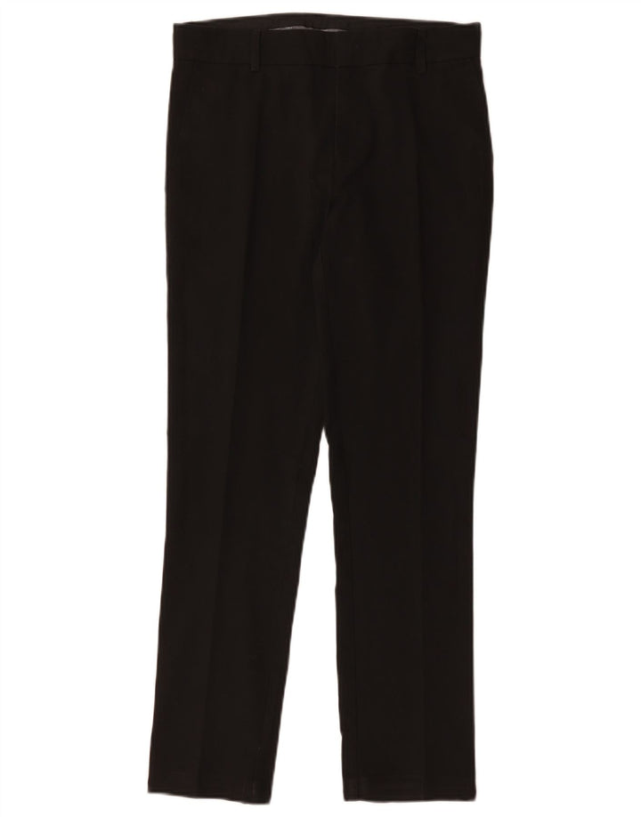 Marks & Spencer Boys Slim Suit Παντελόνι 12-13 ετών W28 L27 Μαύρο πολυεστέρα