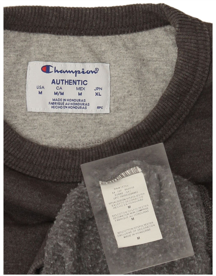 Ανδρική φούτερ Champion Jumper από βαμβακερό μεσαίο γκρι