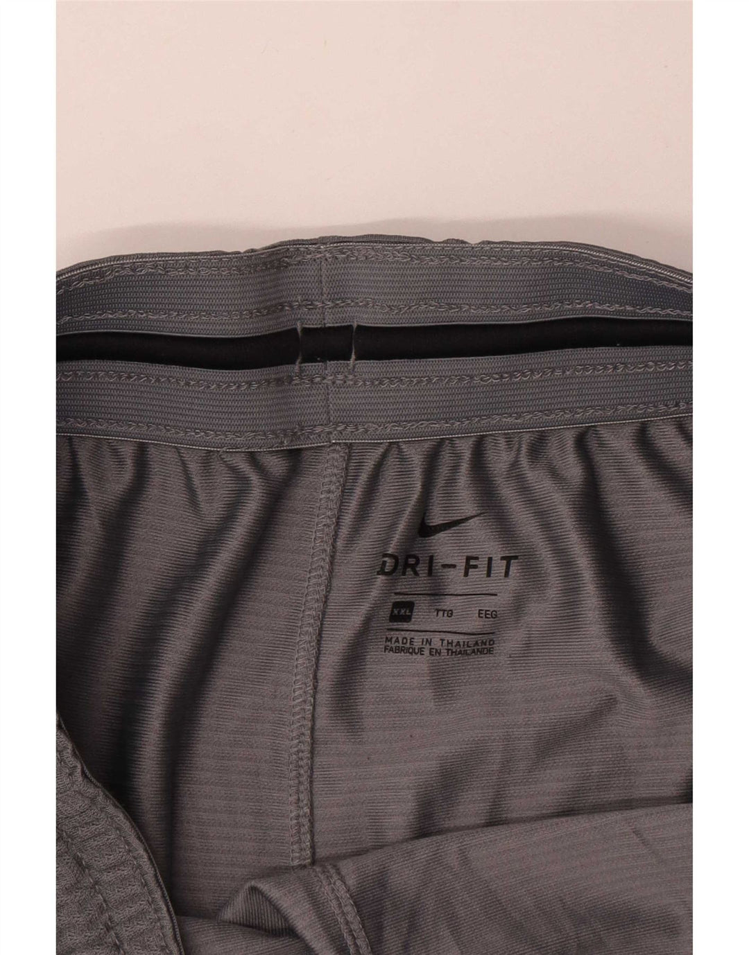 Ανδρικό γραφικό αθλητικό σορτς Nike Dri Fit 2XL σε γκρι πολυεστέρα