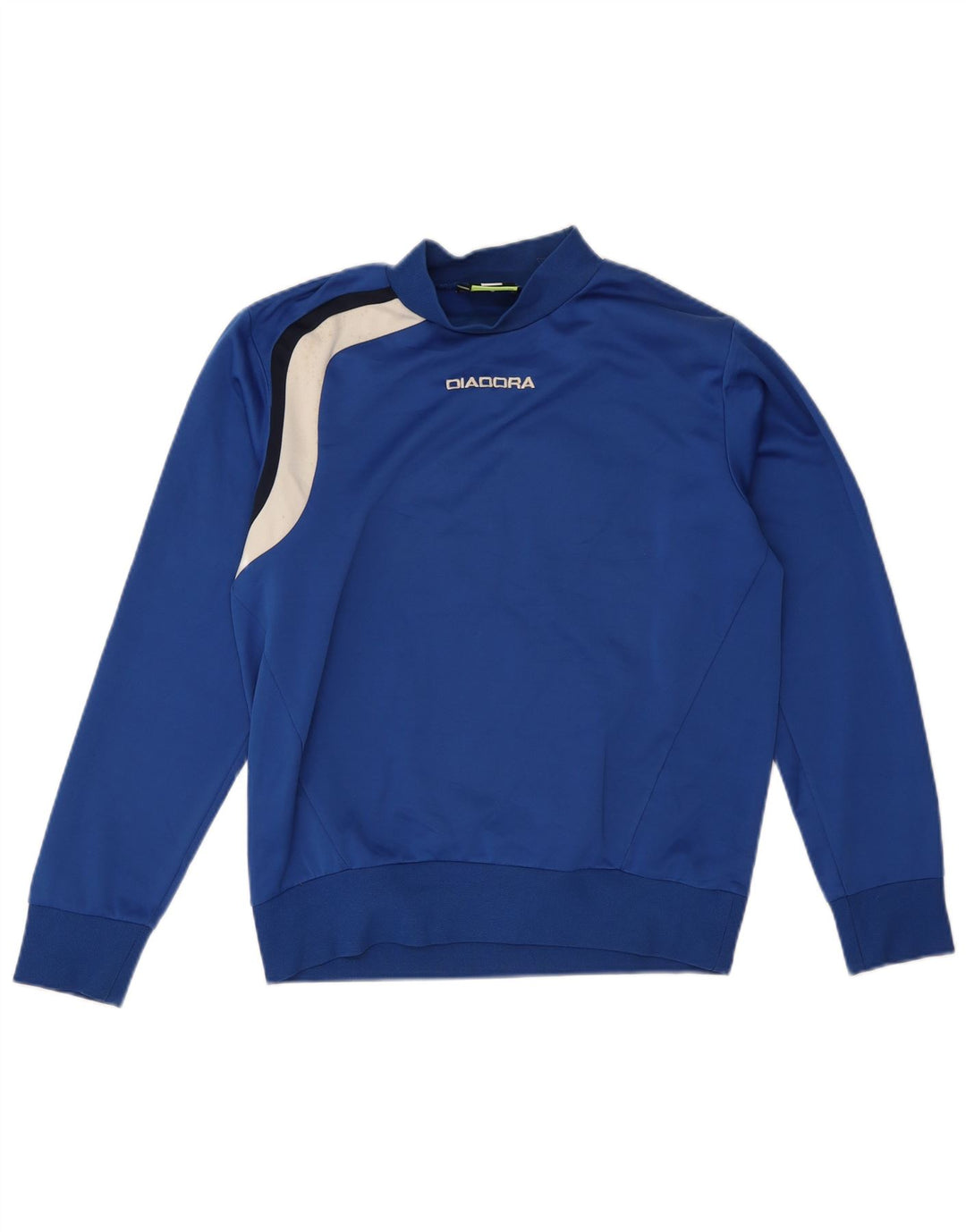 Ανδρική φούτερ Diadora Jumper Small Blue Colourblock Polyester
