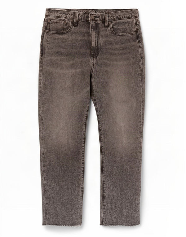 Levi's Mens 502 Tapered Jeans W33 L32 Γκρι βαμβακερό