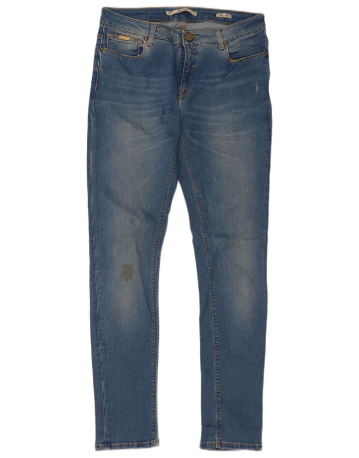 ZARA Γυναικείο Slim Jeans EU 40 Medium W30 L30 Blue