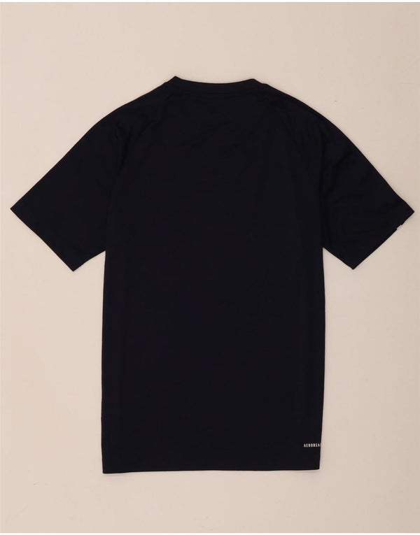 Adidas Ανδρικό T-Shirt Aeroready Top Small Navy Blue Polyester
