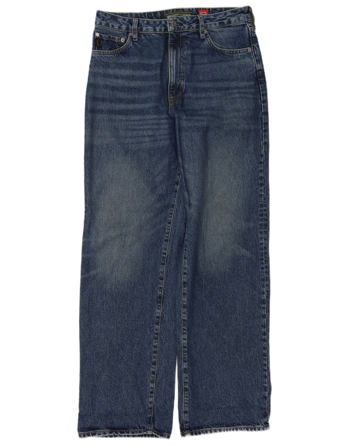 Ανδρικό φαρδύ τζιν Superdry W30 L32 Μπλε βαμβακερό