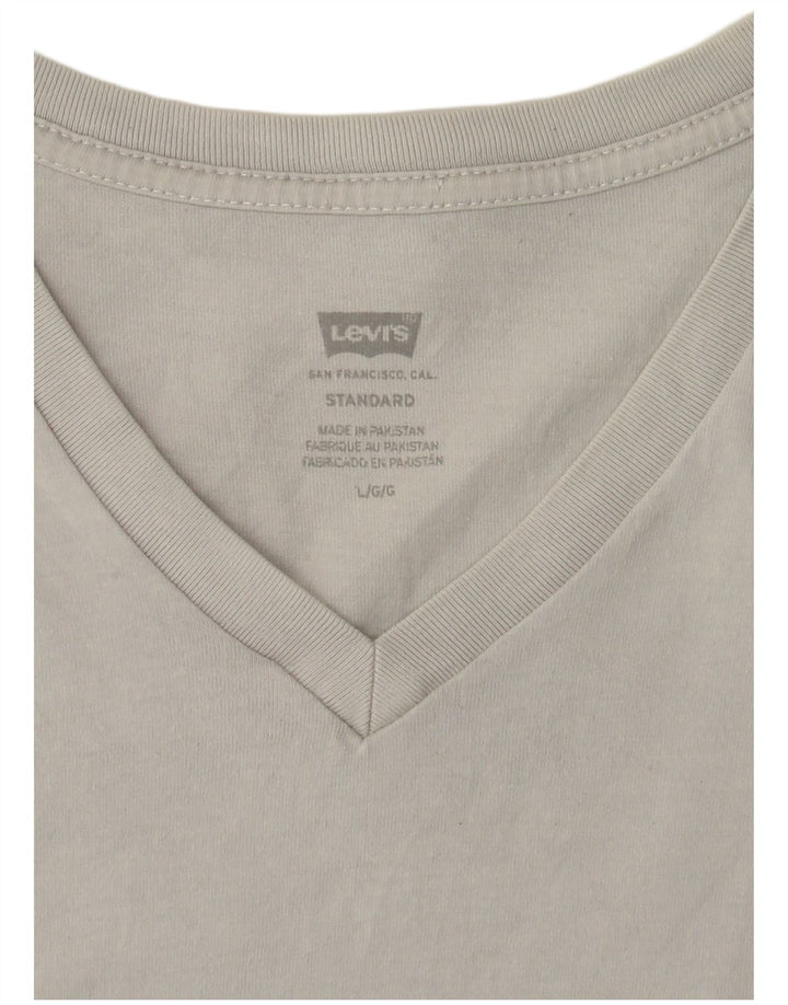 Ανδρικό T-Shirt LEVI'S Standard Fit Top Large Grey