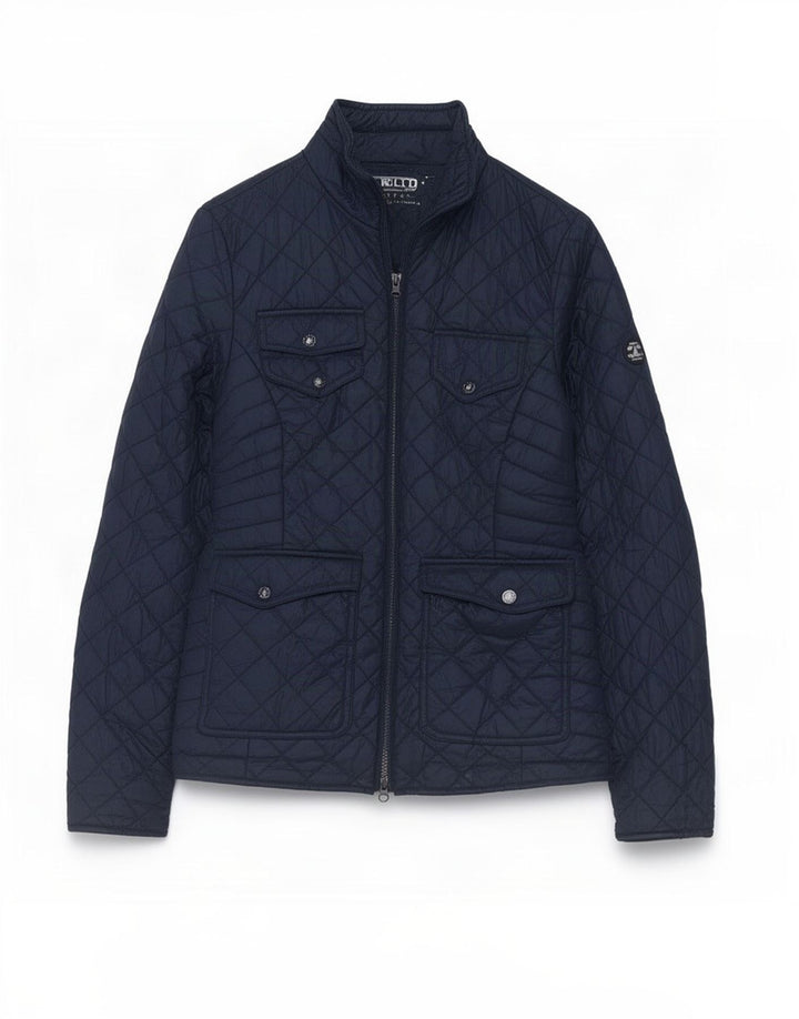 Γυναικείο καπιτονέ μπουφάν Barbour UK 10 Small Navy Blue