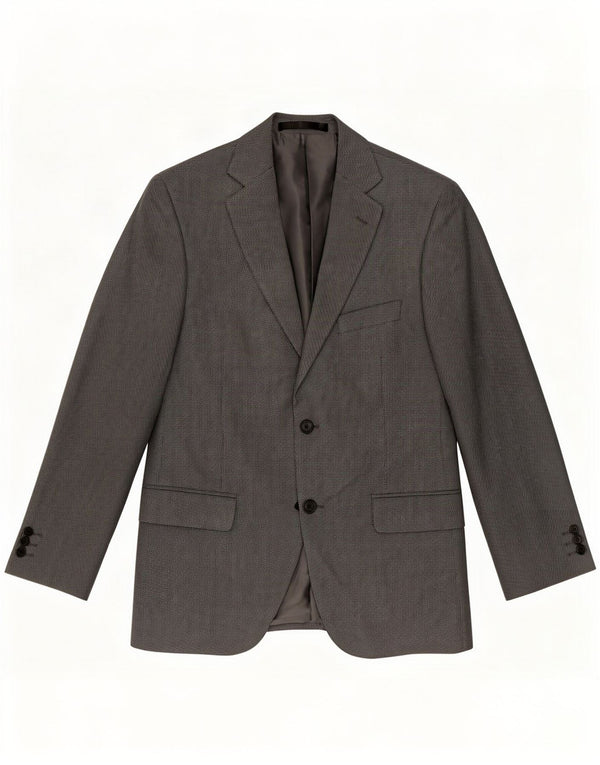 Marks & Spencer Ανδρικό μπλέιζερ με 2 κουμπιά μπουφάν UK 40 Medium Grey Polyester