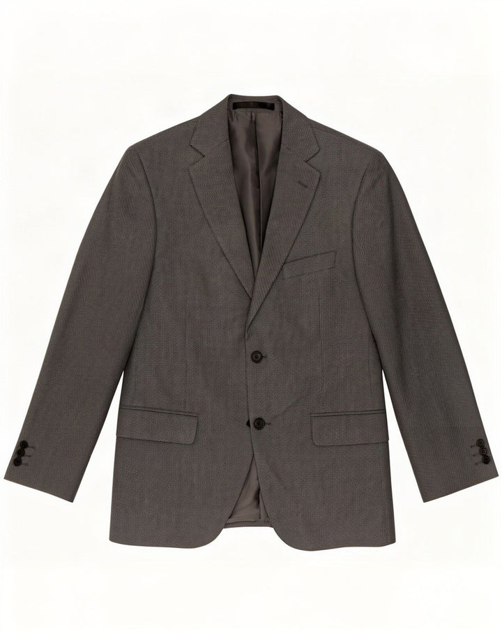 Marks & Spencer Ανδρικό μπλέιζερ με 2 κουμπιά μπουφάν UK 40 Medium Grey Polyester