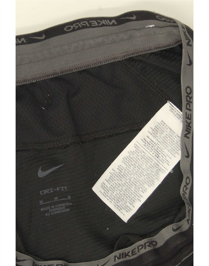 Ανδρική φόρμα γυμναστικής Nike με γραφικό Dri Fit, μεσαίο μαύρο πολυεστέρα