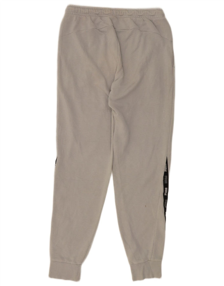 Ανδρική φόρμα αθλητικής φόρμας PUMA γραφική, Joggers, μεσαίο γκρι χρώμα