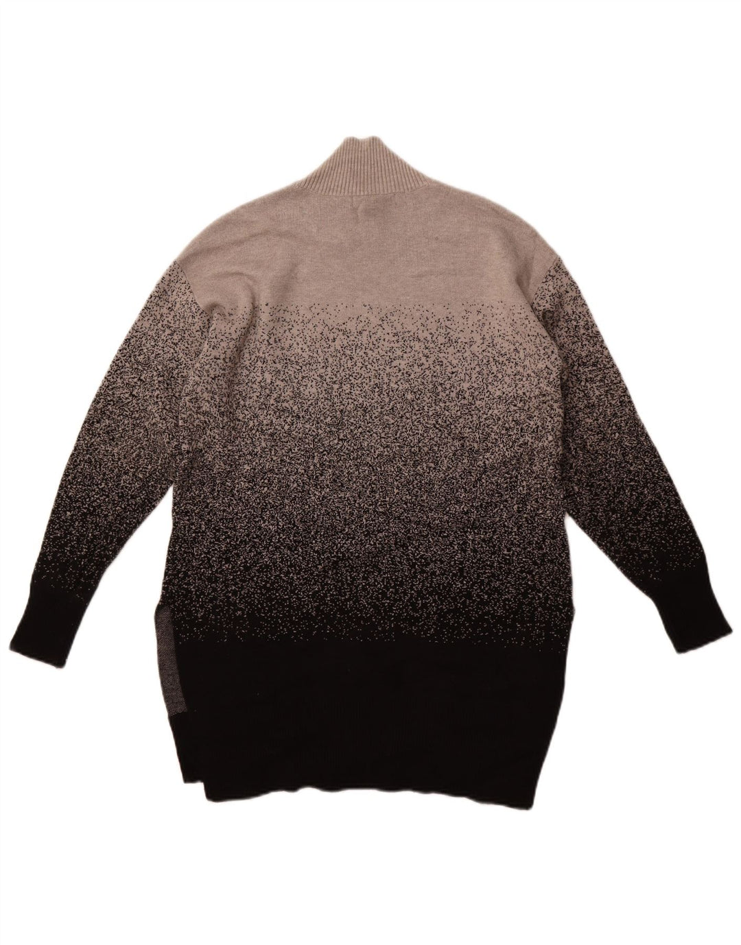 Marks & Spencer Γυναικείο πουλόβερ με λαιμό χελώνα UK 10 Small Grey Flecked