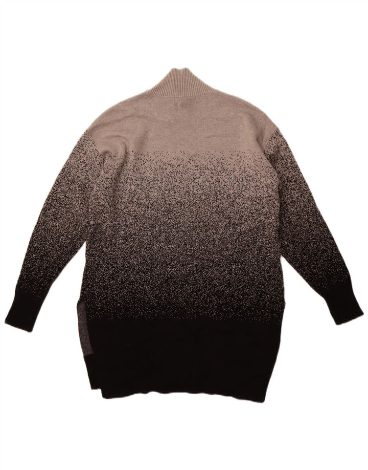 Marks & Spencer Γυναικείο πουλόβερ με λαιμό χελώνα UK 10 Small Grey Flecked