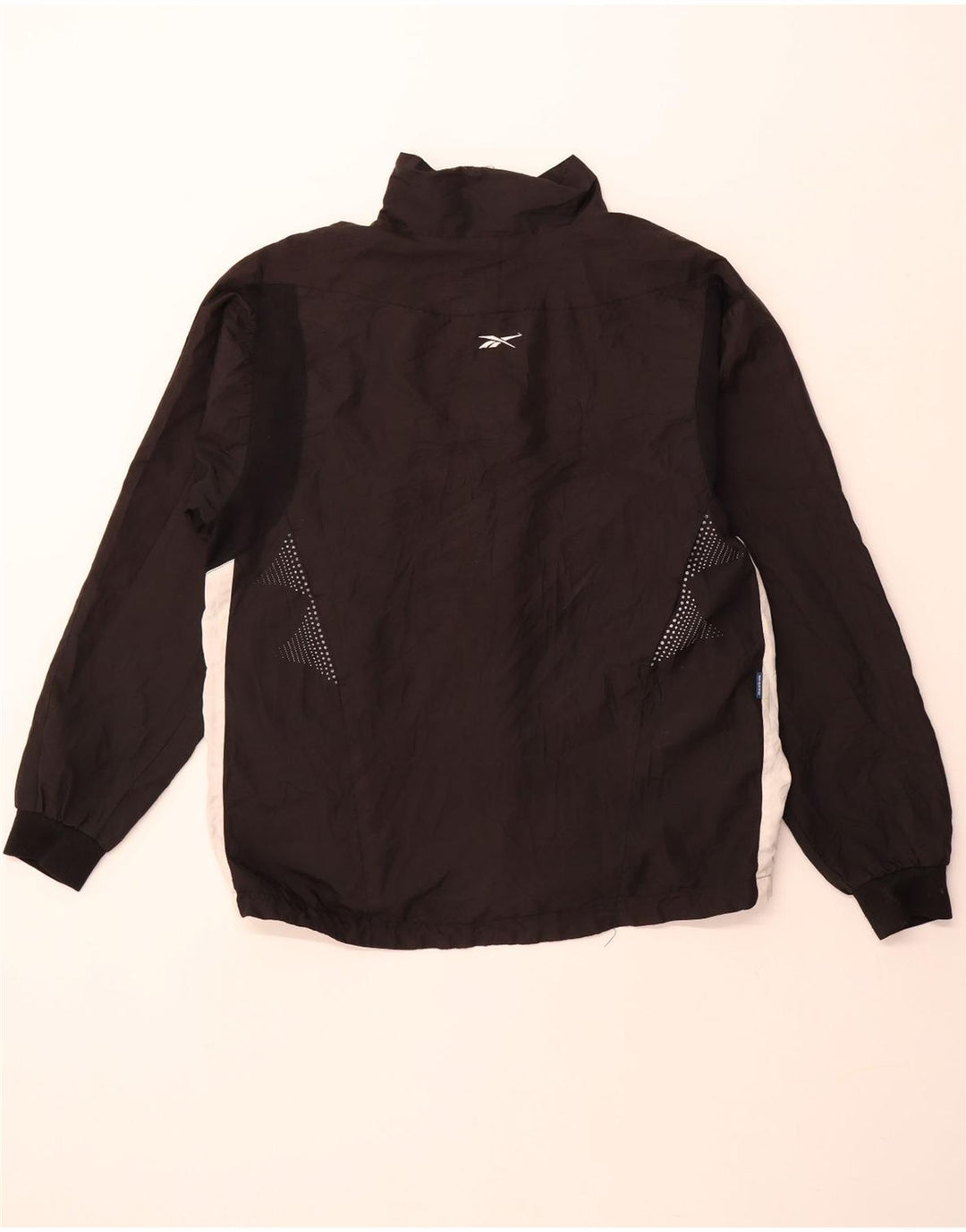 Ανδρική φόρμα χόκεϋ REEBOK Top Jacket Large Black Colourblock Polyester