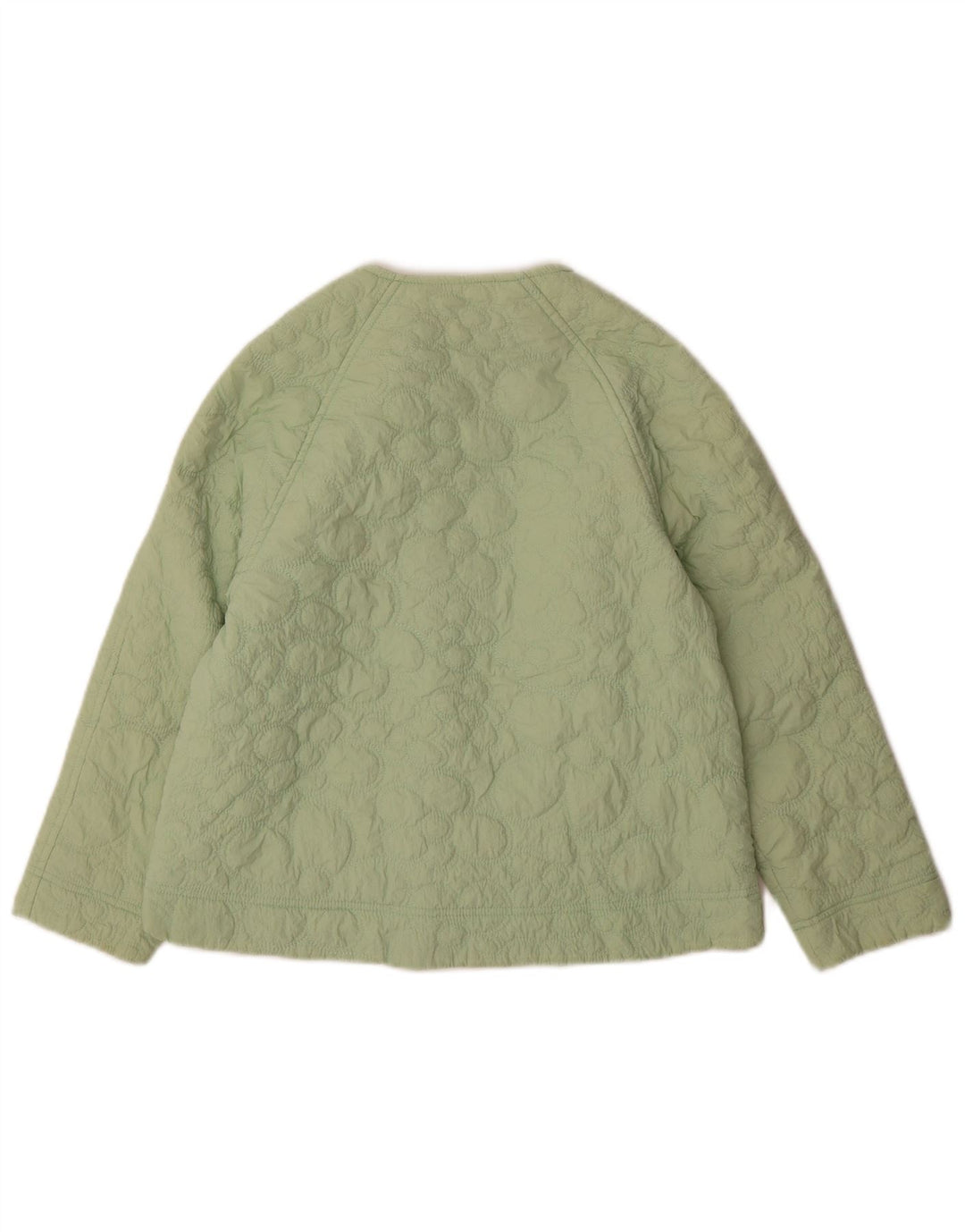 Zara Γυναικείο Καπιτονέ μπουφάν UK 4 XS Green Nylon