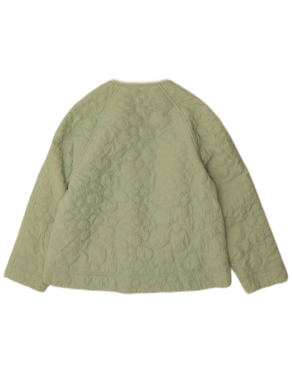 Zara Γυναικείο Καπιτονέ μπουφάν UK 4 XS Green Nylon