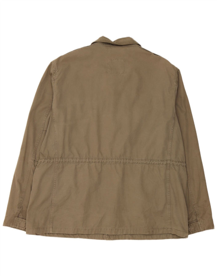 Marks & Spencer Γυναικείο Utility Jacket UK 44 2XL Khaki Cotton