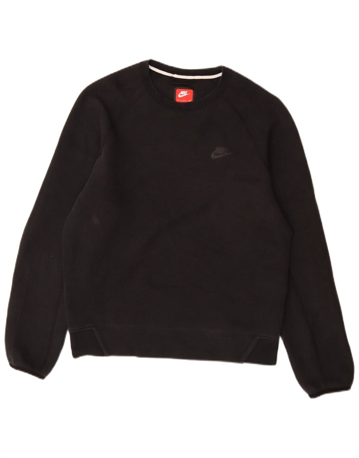 Ανδρικό φούτερ Nike Jumper Μικρό μαύρο βαμβακερό