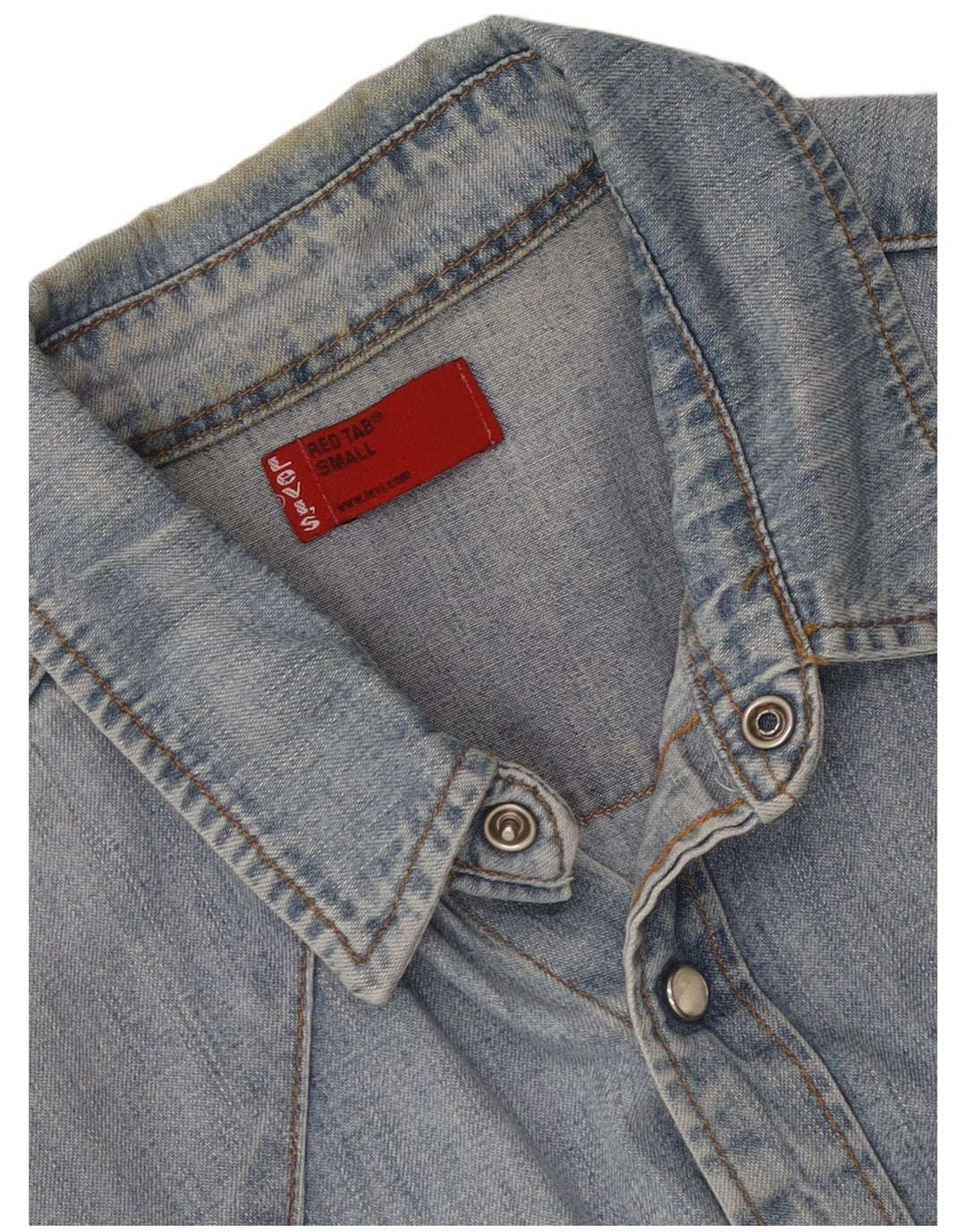 Ανδρικό τζιν πουκάμισο Levi's Small Blue