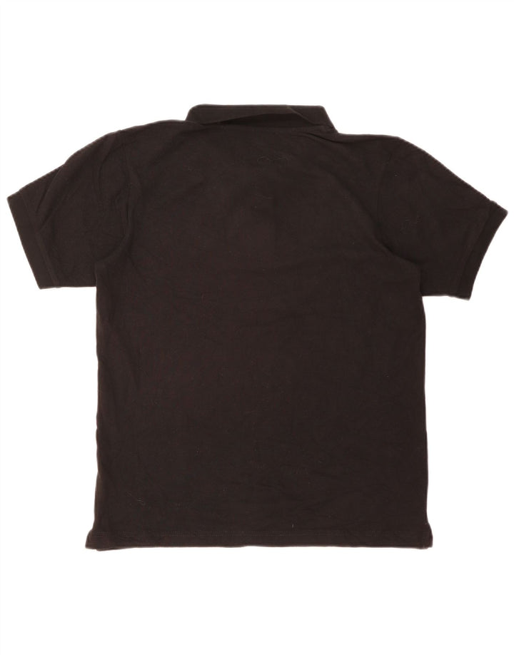 Dickies Boys Polo Shirt Μέγεθος 18/20 XL Μαύρο βαμβακερό